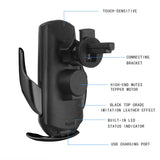Wireless Charger with Magnetic USB Infrared Sensor and Phone Holder for Samsung S20 S10 iPhone 12 Pro Max 11 XS XR
