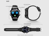 Sports Smart Watch TWS Bluetooth Earphone 2In1 round Display body temperature monitoring Smartwatch smart band