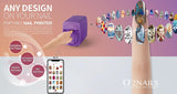 7" touch screen Mobile Nail Printing Machine Digital Intelligent Nail Art Printer With WIFI Manicure Salon Nail Art Equipment