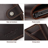 Vintage RFID Blocking Money Wallet Automatic Pop-up Credit Card Case Business Purse Cash Coin Pocket for Men