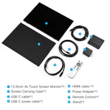 Latest 13.3" 1080P 4K portable Gaming Monitor usb type c hdmi Touch IPS screen computer Display for ps4 switch xbox laptop phone