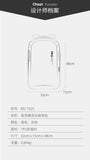 Xiaomi Luxury Business Backpack Sports Travel Backpack Leisure Anti-theft Computer Bag Male Shoulder Bags USB Chest Bag
