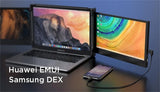 Portable Monitor for Laptop PS4 Game Triple Monitors 1920x1080 IPS 11.6in Type C Mini Monitors PC Display for Xbox Switch