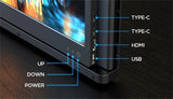Portable Monitor for Laptop PS4 Game Triple Monitors 1920x1080 IPS 11.6in Type C Mini Monitors PC Display for Xbox Switch